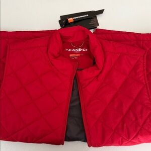 Hawke & Co Vibrant Red Quilted Jacket